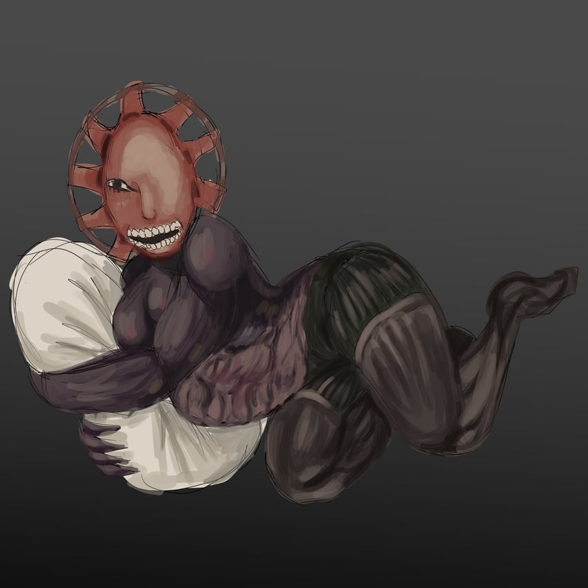 dysmorphia (fear and hunger termina) drawn by void_cat_jester