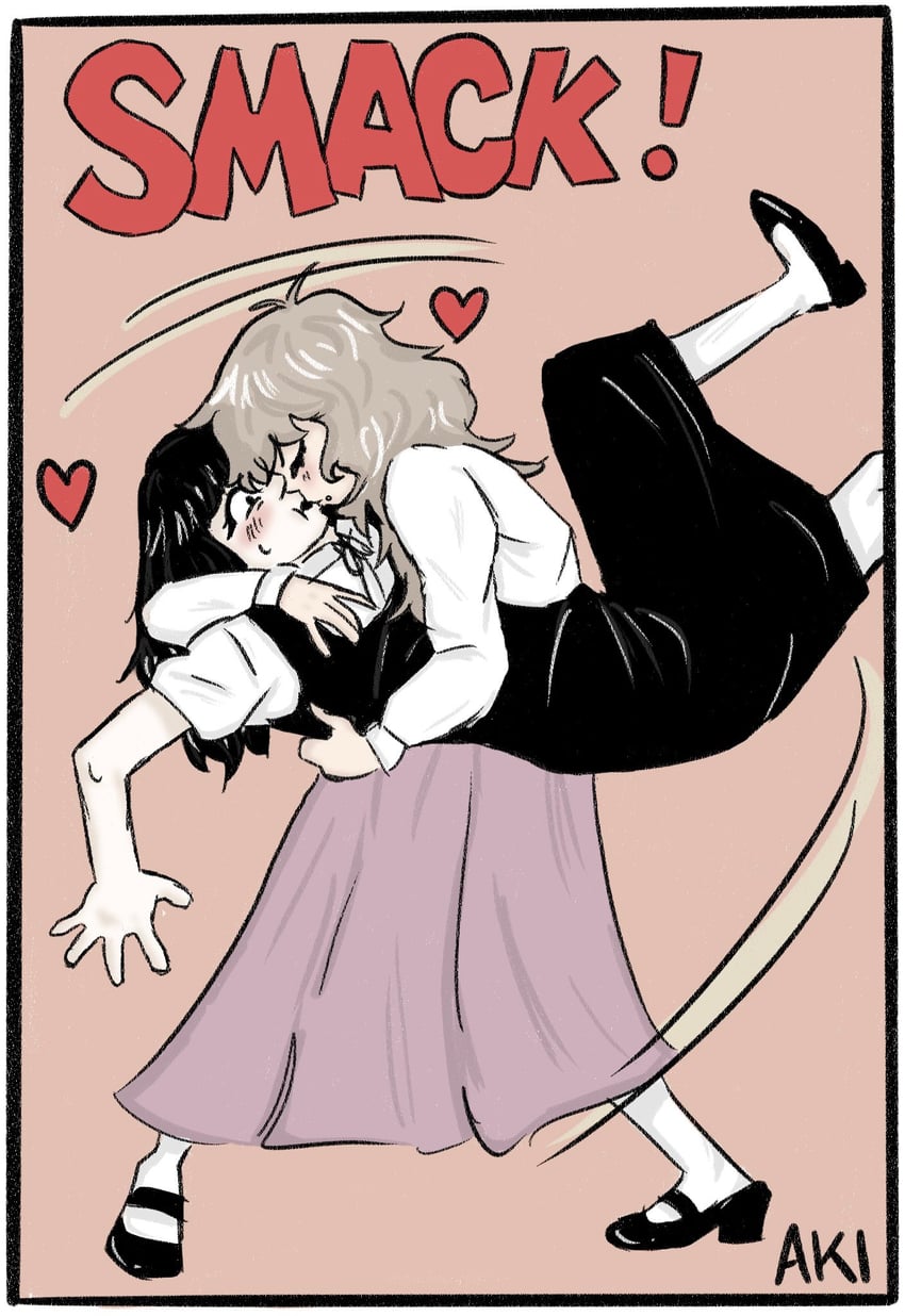 samarie and marina domek (fear and hunger termina) drawn by aki