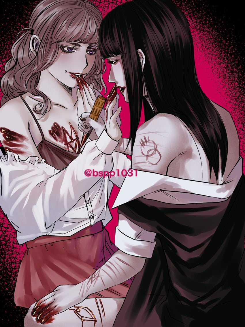 samarie and marina domek (fear and hunger termina) drawn by bspp1031