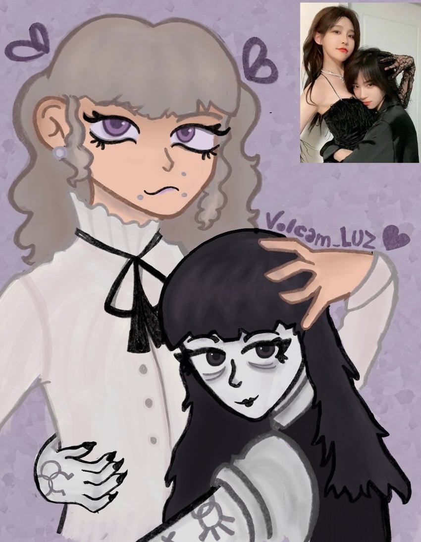 samarie and marina domek (fear and hunger termina) drawn by volcam