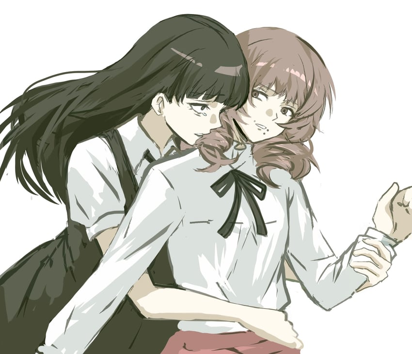 samarie and marina domek (fear and hunger termina) drawn by despo1234w