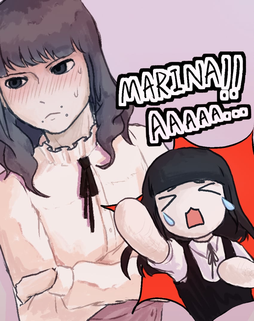 samarie and marina domek (fear and hunger termina) drawn by gokiburiiiii