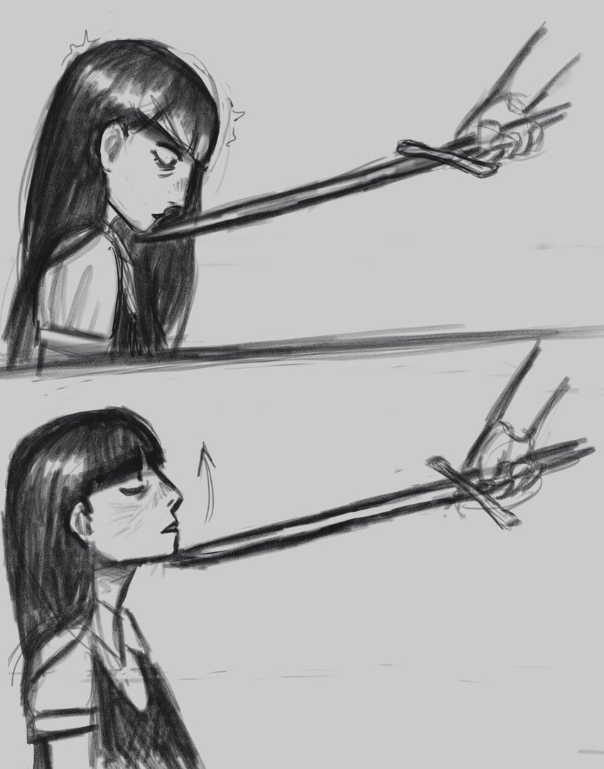 samarie and marina domek (fear and hunger termina) drawn by himecoisa