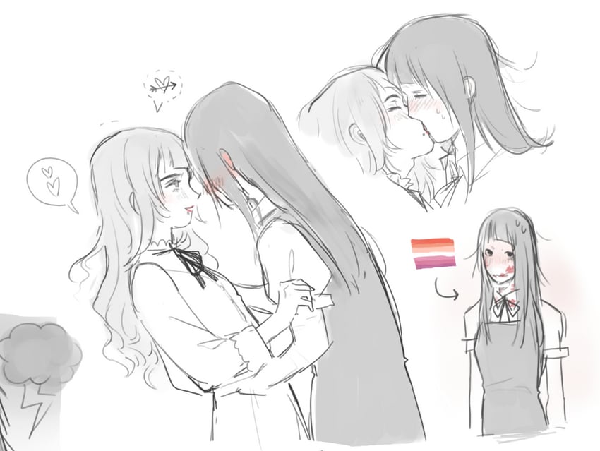 samarie and marina domek (fear and hunger termina) drawn by misfitszero