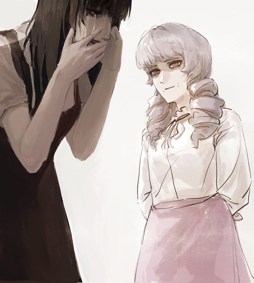 samarie and marina domek (fear and hunger termina) drawn by pigunderquilt
