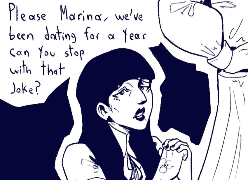 samarie and marina domek (fear and hunger termina) drawn by chakadonb