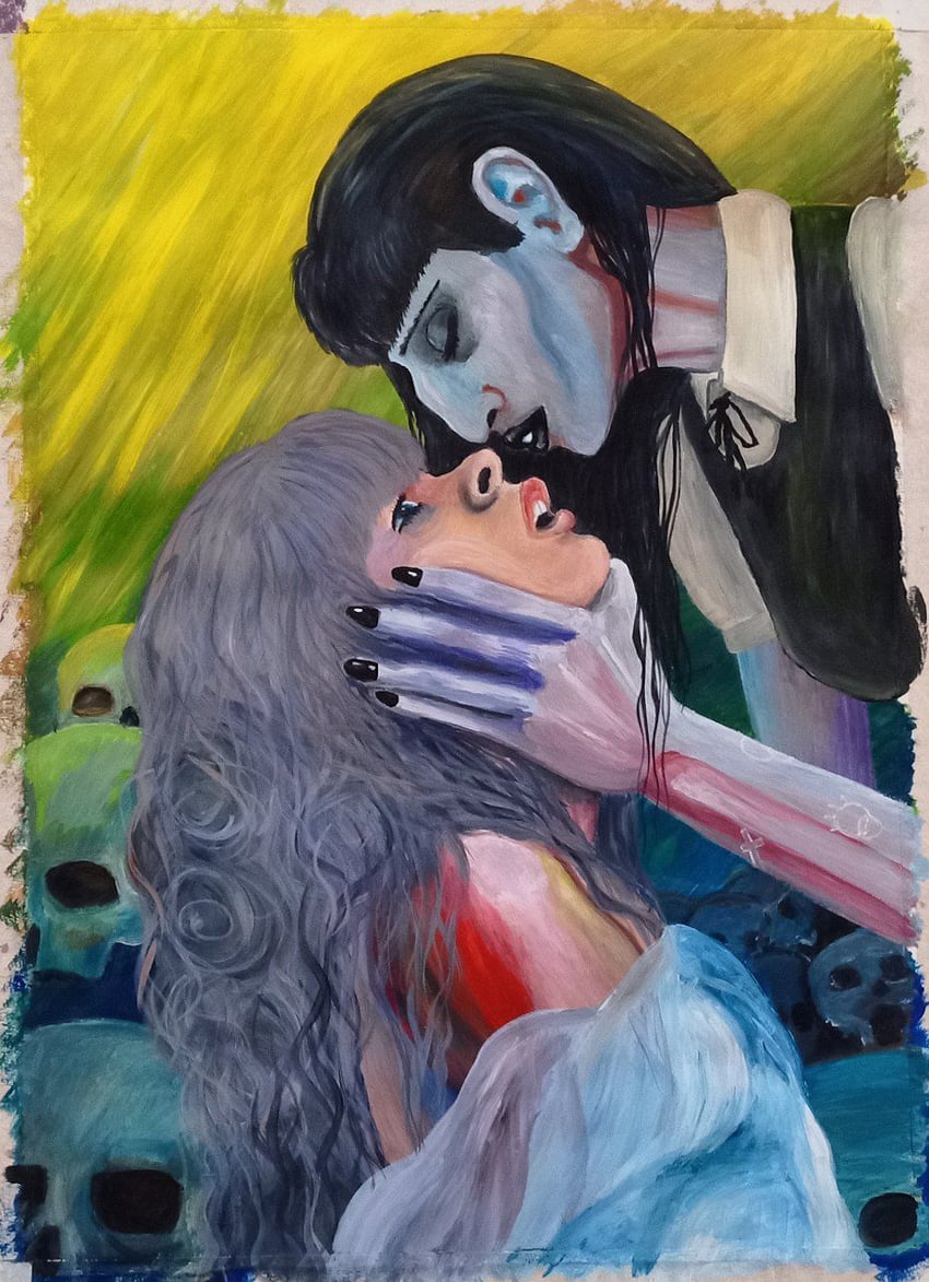 samarie and marina domek (fear and hunger termina) drawn by hanji