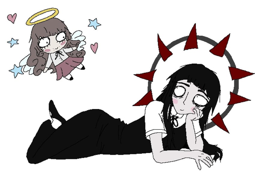 samarie and marina domek (fear and hunger termina) drawn by partywo1f