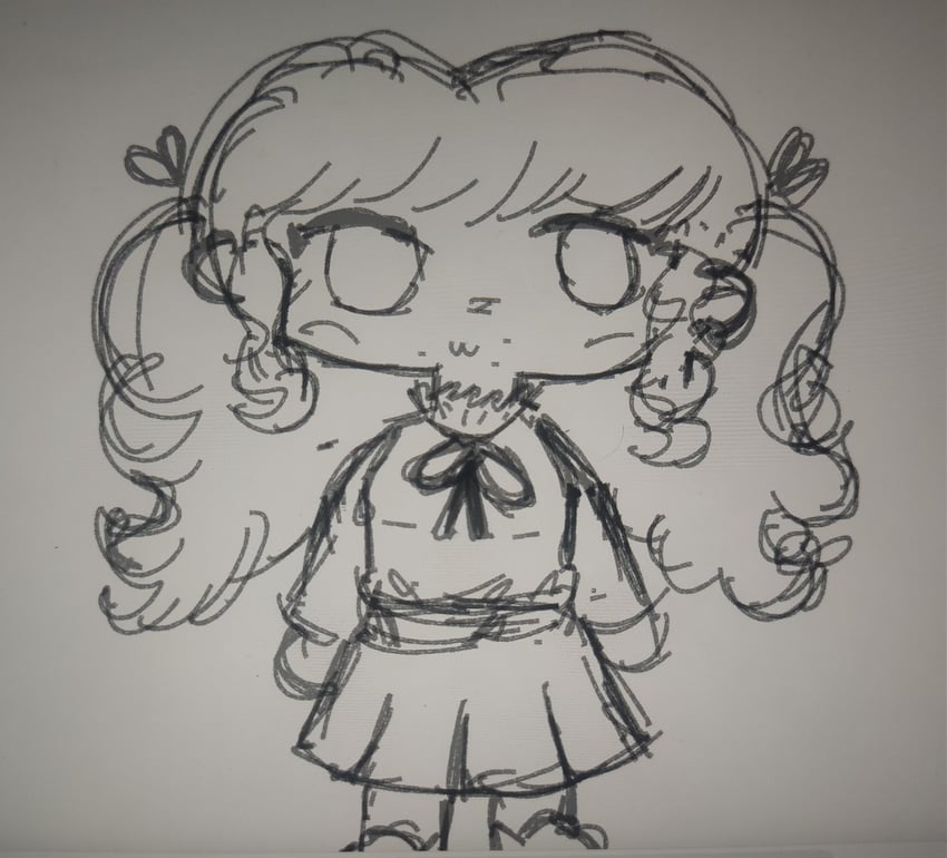 marina domek (fear and hunger termina) drawn by volcam