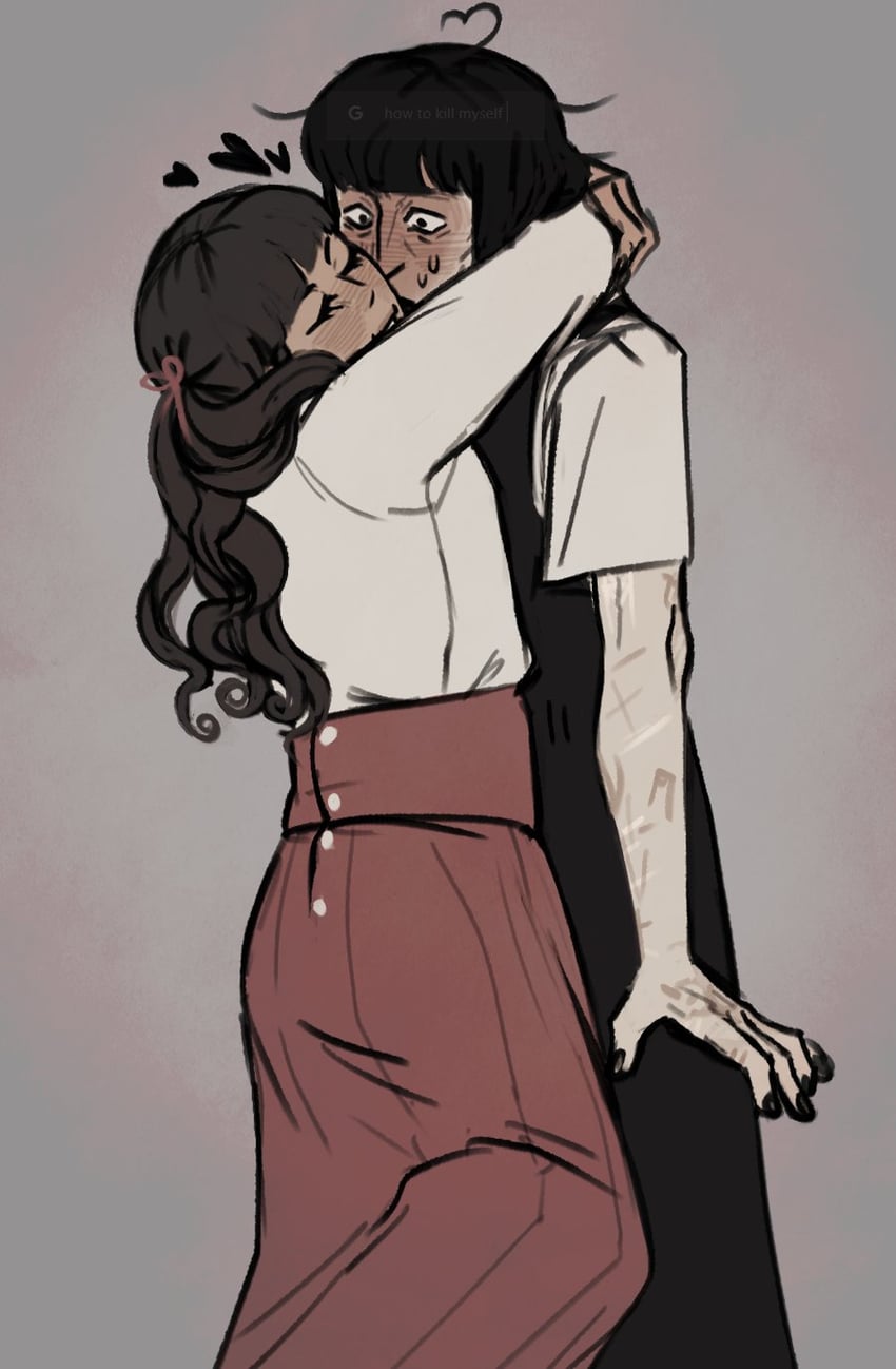samarie and marina domek (fear and hunger termina) drawn by slither_pia