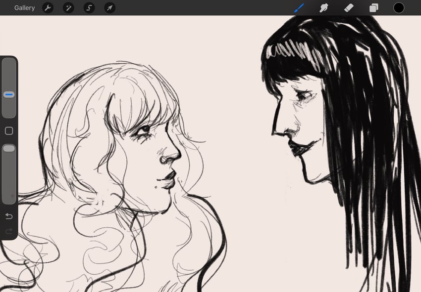 samarie and marina domek (fear and hunger termina) drawn by adrien