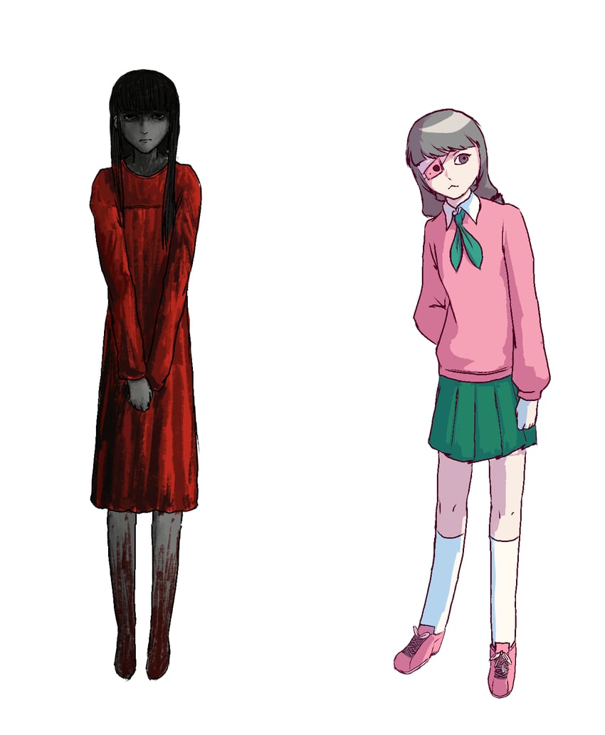 samarie and marina domek (fear and hunger termina) drawn by gokiburiiiii