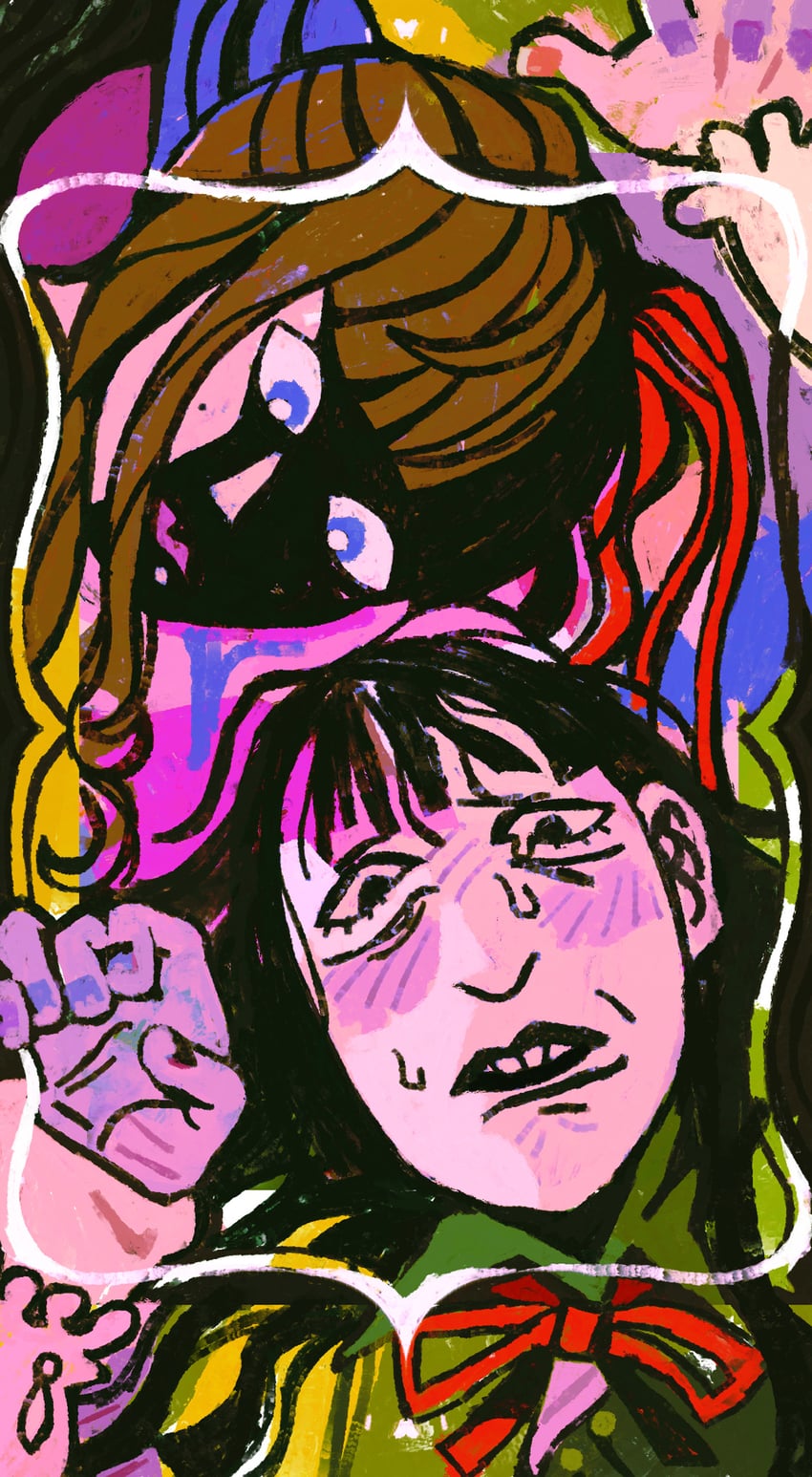 samarie and marina domek (fear and hunger termina) drawn by wombrion