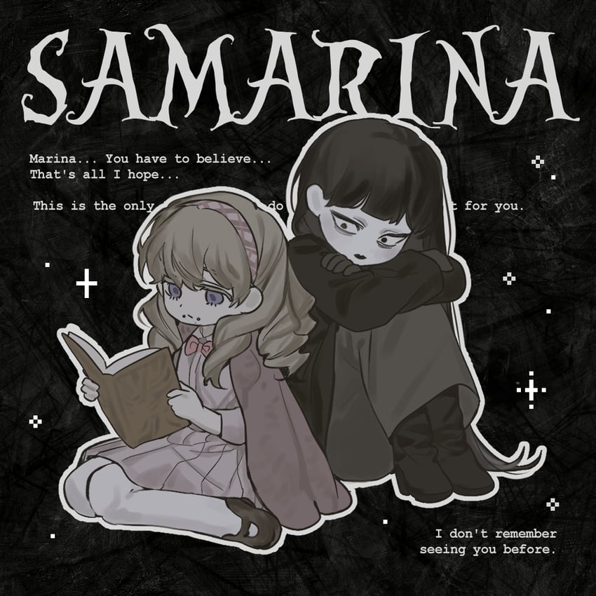 samarie and marina domek (fear and hunger termina) drawn by aeong55