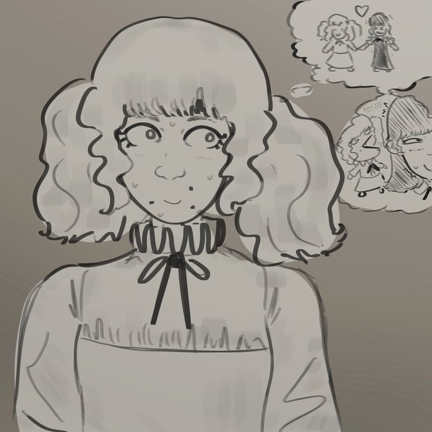 samarie and marina domek (fear and hunger termina) drawn by dssbnud