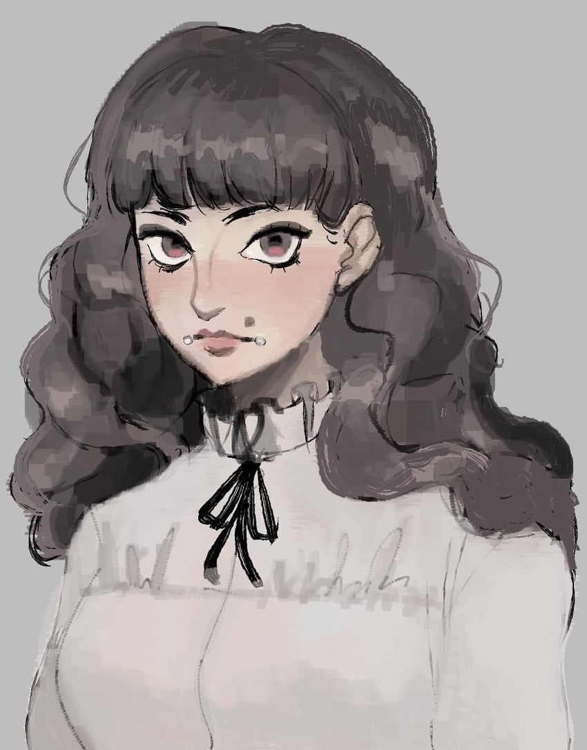 marina domek (fear and hunger termina) drawn by yolkqu
