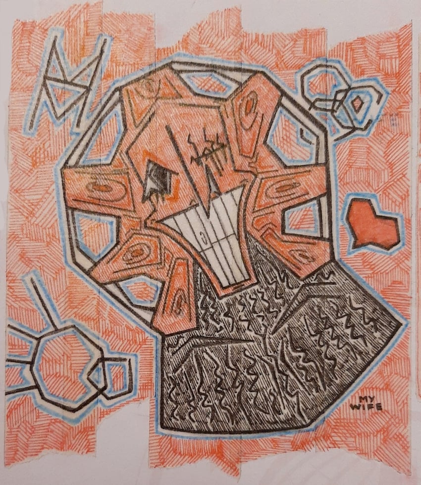 dysmorphia (fear and hunger termina) drawn by maryhatestwt