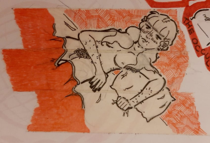 marina domek (fear and hunger termina) drawn by maryhatestwt