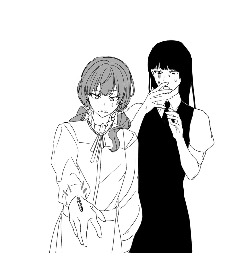 samarie and marina domek (fear and hunger termina) drawn by feverket