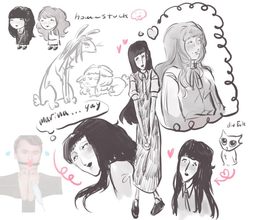samarie and marina domek (fear and hunger termina) drawn by jimmycryptic