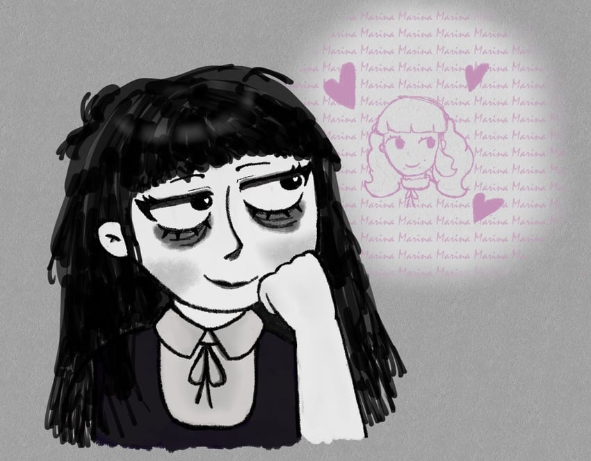 samarie and marina domek (fear and hunger termina) drawn by volcam