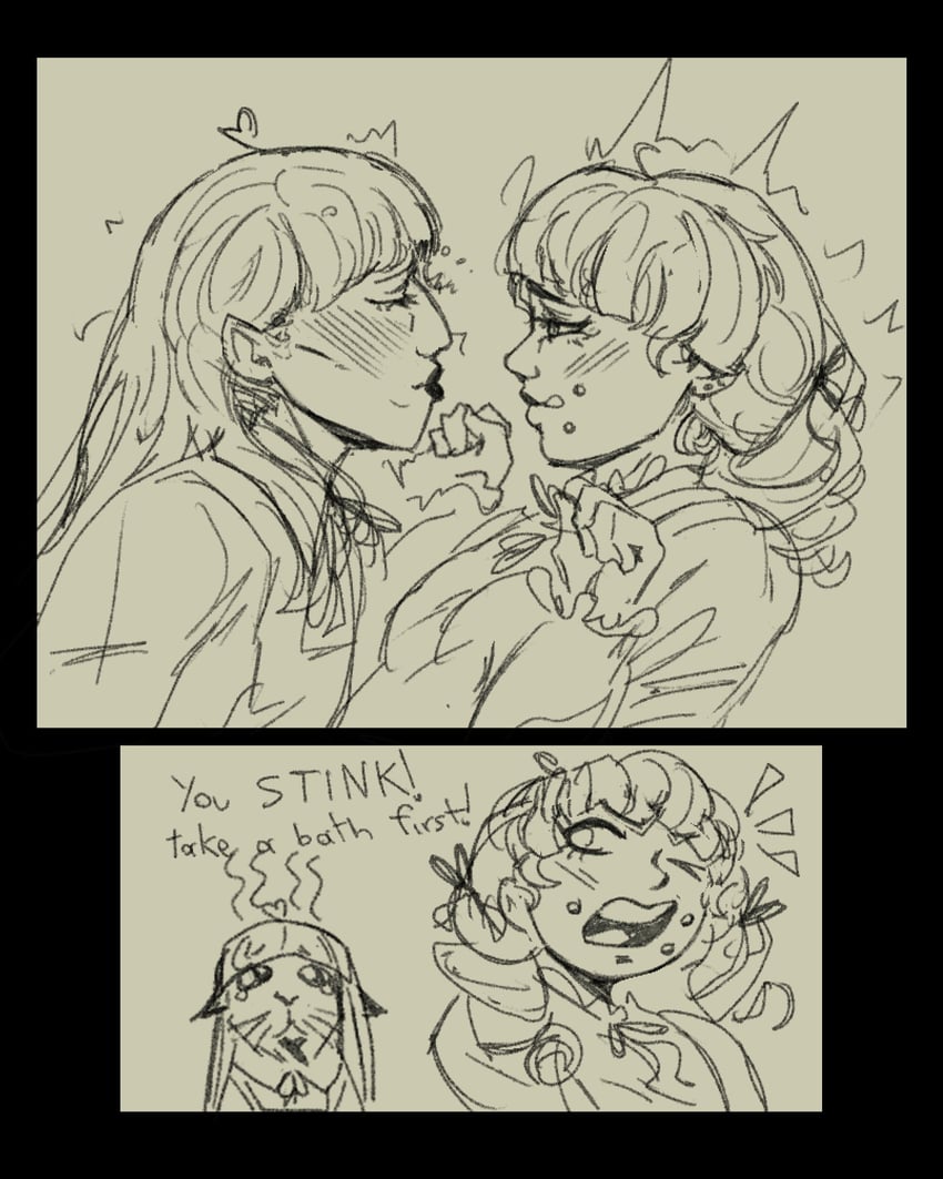 samarie and marina domek (fear and hunger termina) drawn by chakadonb