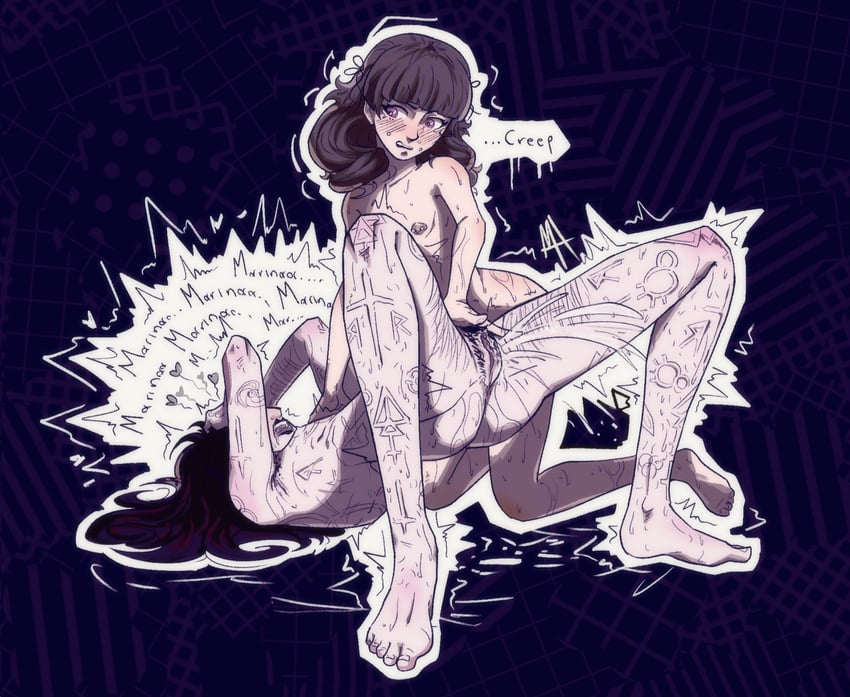 samarie and marina domek (fear and hunger termina) drawn by chakadonb