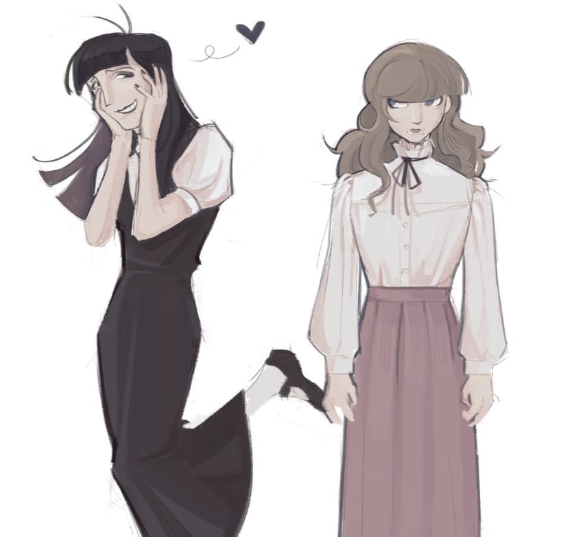 samarie and marina domek (fear and hunger termina) drawn by tuberlinii