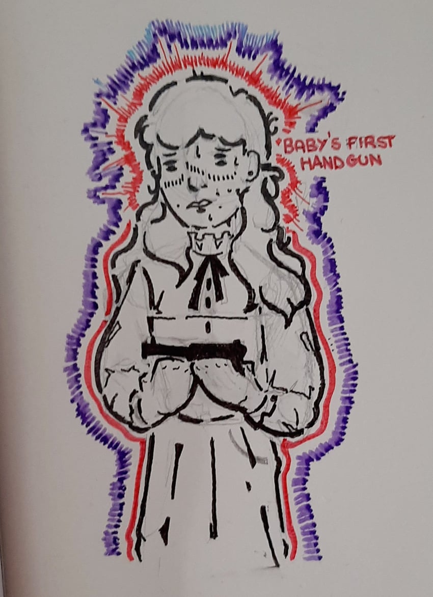 marina domek (fear and hunger termina) drawn by maryhatestwt
