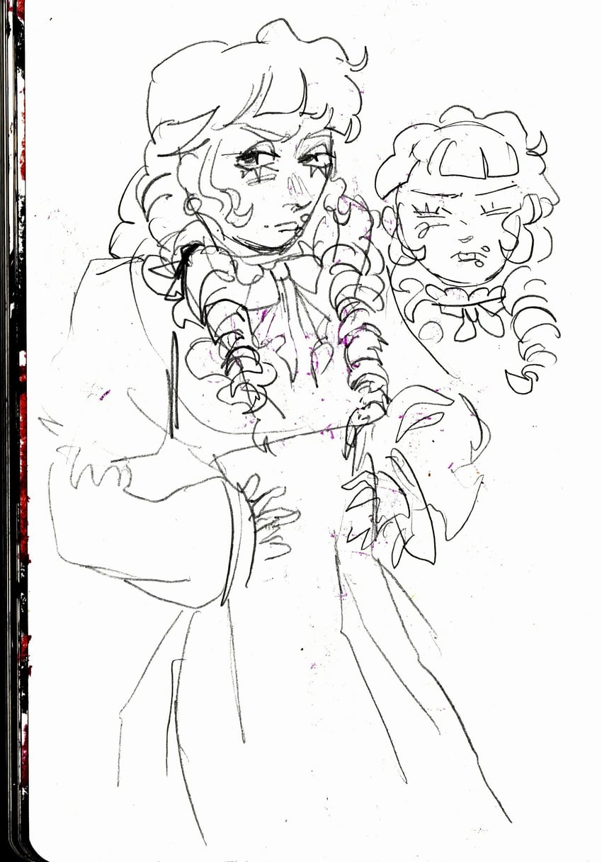 marina domek (fear and hunger termina) drawn by citricperfume