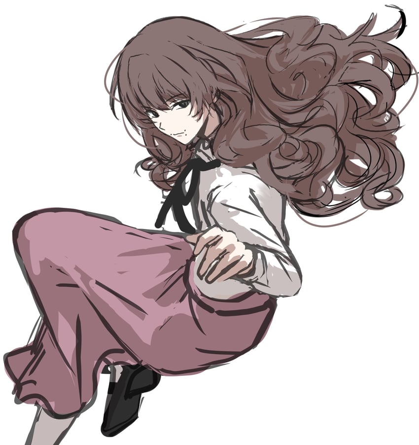 marina domek (fear and hunger termina) drawn by despo1234w