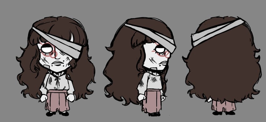 marina domek (fear and hunger termina and 1 more) drawn by dumethksucvat