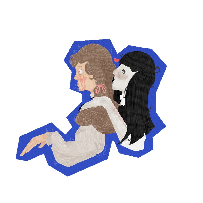 samarie and marina domek (fear and hunger termina) drawn by maryhatestwt